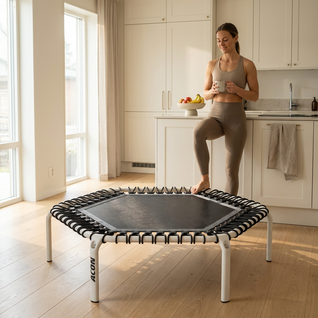 ACON Fit 55in Hexagon White Rebounder