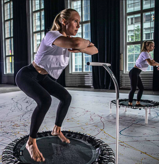 ACON Fit 44in Round White Rebounder